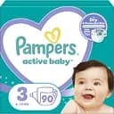 Набор подгузников Pampers Active Baby 3 (6-10 кг) 90 шт.