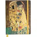 Дневник-мотиватор Kiri sketch Густав Климт Поцелуй 21201-KR недатированный в книжном переплете (73494)
