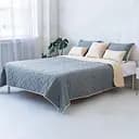 Набор Sonex Bora Bora: декоративное покрывало 220х240 см + 2 наволочки 50х70 см серый с бежевым (SO102398)