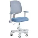 Детское кресло Bambi M 6174 с подлокотниками подножкой и регулировкой высоты синее