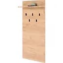 Вішалка на стіну Еверест Соната 600, 60х130 см дуб крафт золотий (EVR-2728)