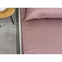 Простирадло Ecotton Stucco на резинці сатин 90х200 см коричневе (24848)