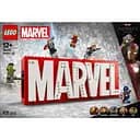 Конструктор LEGO Super Heroes Логотип и минифигурки Marvel 931 деталь (76313)