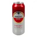 Пиво Amstel світле 5% 0.5 л з/б