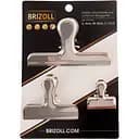 Набір затискачів для сипучих продуктів Brizoll 3 шт. сріблястий (815-040)