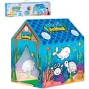 Творческая палатка-раскраска Intex MR 1264-3 с морским принтом, фломастеры в комплекте (103x69x93 см)