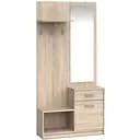 Прихожая с зеркалом Gerbor Непо PPK Дуб сонома (GRB-1261)