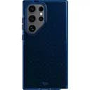 Противоударный чехол силиконовый Tech21 Evo Check для Samsung Galaxy S24 Ultra (6.8") Cobalt Blue T21-10681