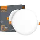 Безрамочный светильник Videx LED 15W 4100K круглый (VL-DLFR-154)