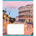 Тетрадь ученическая Города Европы 024-550207K-3 в клетку, 24 листа