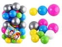 Шарики Микс, 50 шт., 3 размера, 20104