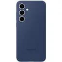 Оригинальный силиконовый чехол Samsung Silicone Case для Samsung Galaxy S24 FE Blue EF-PS721CLEGWW