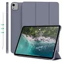 Чехол-книжка BeCover Tri Fold Soft TPU Silicone для Apple iPad Air 13" M2/M3 2024/2025 Purple (711743)