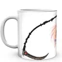 Кружка GeekLand Ангел кровопролития Satsuriku no Tenshi Рейчел с куклой Зака ​​сидит между двух кос SNT 02.008 330 мл белая