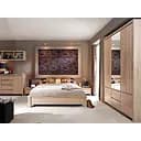 Комплект модульний в спальню ВМК (БРВ) Каспіан Дуб сонома (BRW-1706)