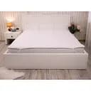 Наматрасник Руно Grey White силиконовый на резинке 80х190 см (818.52СУ_Grey White)