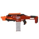 Автомат ZC 7100, червоний, м'які патрони 40 шт., на батарейках