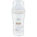 Бутылочка для кормления Nuk Perfect Match с индикатором температуры, с соской из силикона с отверстием M 260 мл радуга (3954136)