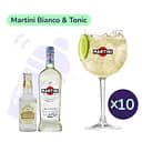 Коктейль Martini Bianco & Tonic (набор ингредиентов) х10 на основе Martini Bianco