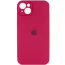 Чохол Epik Silicone Case Full Camera Protective AA для Apple iPhone 15, 6.1 Червоний/Rose Red