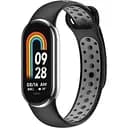 Ремешок Becover Vents Style для Xiaomi Mi Smart Band 9 Black-Gray (711983)