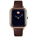 Наручний годинник жіночий Skmei 9187 Rose Gold leather, 9187LRG (18403)