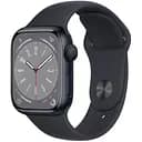 Смарт часы Apple Watch Series 8 GPS 41mm Midnight Aluminum Case w. Midnight Sport Band M / L (MNU83) Черные