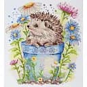 Набор для вышивки крестиком "Малый разведчик" AH-220 с пяльцами.