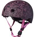 Шлем защитный с фонариком Micro Розово-Пурпурная Мандала М (AC2280BX)