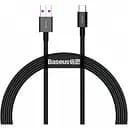 Кабель Baseus Superior Series Fast Charging Data Cable USB to Type-C 66W 1 м Чорний