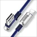 Кабель Lightning Hoco capsule U17 1.2 метра синій