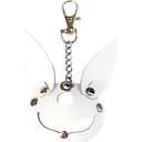 Брелок на карабіні для ключів Art of Sex Bunny Білий