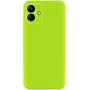 Чехол Getman TPU Liquid Silk Full Camera для Samsung Galaxy A06 Салатовый/Neon Green