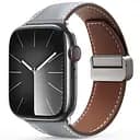 Ремінець Dux Ducis Genuine Leather для Apple Watch 38/40/41/42mm(ser.10) Grey