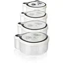 Набір пластикових контейнерів Heinner 4 шт. (HR-QL-BS4B) 