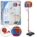 Баскетбольне кільце, щит 46.5x32.5 см, металеве кільце, звук, на бат. MR1516