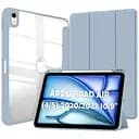 Чохол-книжка BeCover Soft Edge TPU з кріпленням Apple Pencil для Apple iPad Air 4/5 2020/2022 10.9" Blue Haze (711697)