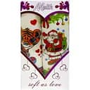 Набір рушників Izzihome Новий рік махра 360 г/м2 60х40 см 2 шт. різнобарвний (555243)