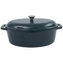 Кастрюля Nois Tierra чугунная 36x26.5 см темно-зеленая (830621)