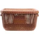 Корзина Violet House Виолетта Beige с крышкой 5 л (1009 Виолетта BEIGE с/кр. 5 л)