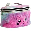 Косметичка Lukky Киця з принтом плюшева 20 x 13 x 12 см (T21408)