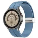 Ремінець для Samsung Galaxy Watch 5 Pro 45mm - світло-синій ширина кріплення 20мм силікон Watchbands Cls (W15-4WB51150649)