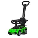 Каталка-толокар Bambi Lamborghini з музикою та світлом зелений