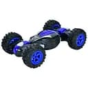 Детская машинка меняющая форму. Синяя машинка - перевёртыш на пульту радиоуправления. арт. YL-70