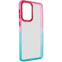 Чохол TPU+PC Fresh sip series для Motorola Moto E13 Бірюзовий / Рожевий