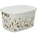 Кошик з кришкою, білий ротанг 5.5 л (2362-IH-біл.ротанг)