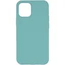 Чохол Epik Silicone Case Full Protective AA NO LOGO для Apple iPhone 14, 6.1 Бірюзовий/Marine Green