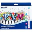 Фломастеры Kite Creative Superwashable 36 цветов (K-1154)