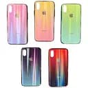 Чехол 2E Glass Benzo для iPhone X стеклянный с голограммным эффектом