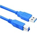 Кабель Voltronic USB 3.0 AM/BM 1.8 м синий для периферии